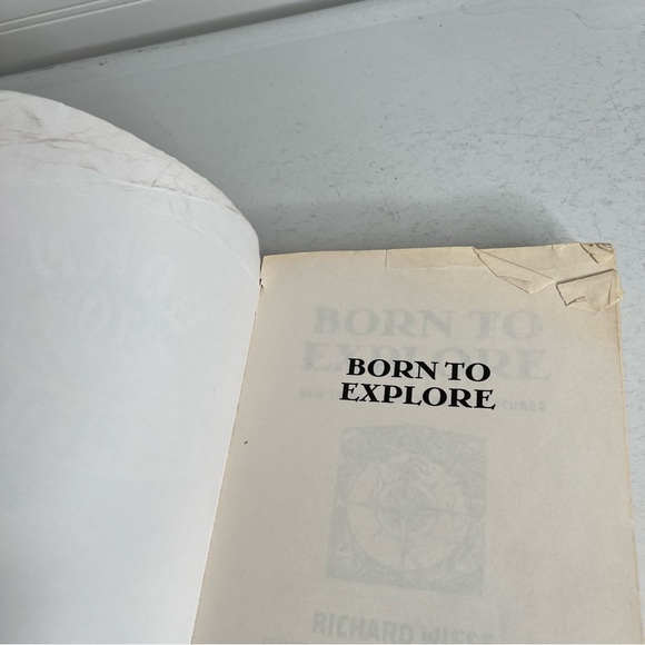 Born To Explore paperback book - Picture 6 of 14